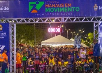 Mais de cinco mil pessoas participam de corrida em Manaus neste domingo