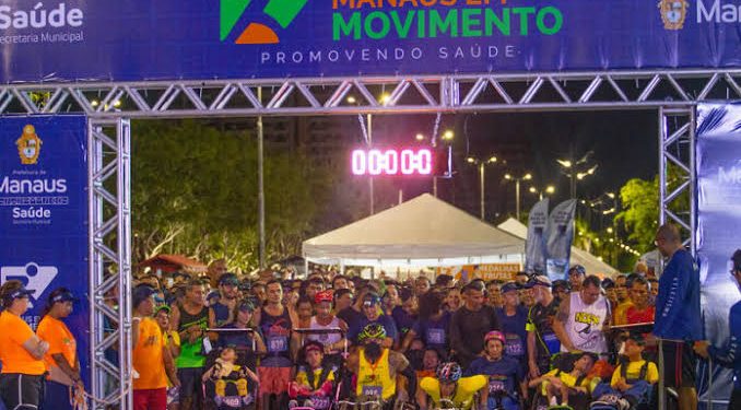 Mais de cinco mil pessoas participam de corrida em Manaus neste domingo