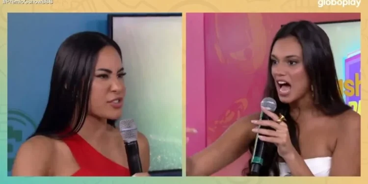 Paraense fica sem jeito ao ser confrontada na frente de Isabelle com VT falando mal da amazonense; veja