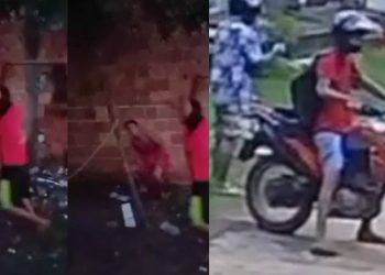 Vídeo: tribunal do crime do Amazonas recebe vídeo de assalto e espanca bandidos