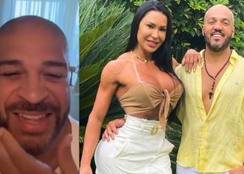 Vídeo: Adriano nega que tenha “batido bolas” com Belo e Gracyanne: ‘fofoca’