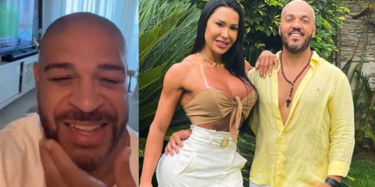 Vídeo: Adriano nega que tenha “batido bolas” com Belo e Gracyanne: ‘fofoca’