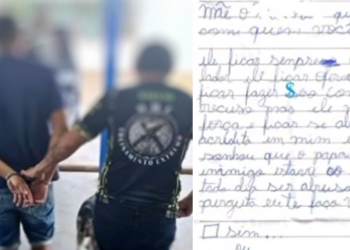 Veja: ‘Você acredita em mim?’, escreve garota ao pedir ajuda da mãe após ser estupr@d* pelo padrasto no AM