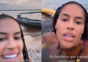 Influenciadora de Salvador diz que Amazonas não é Brasil: ‘é uma hora a menos’