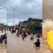 Vídeo: Amazonense viraliza ao mostrar moradores no ‘piscinão’ da rua com a chegada da cheia