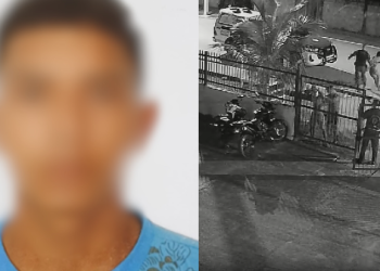 Vídeo mostra aluno com terçado tentado ‘acertar as contas’ com diretor de escola no AM; veja