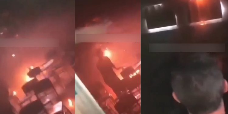 Vídeo: curto-circuito no ar incendeia sala de aula e escola é evacuada às pressas em Manaus 