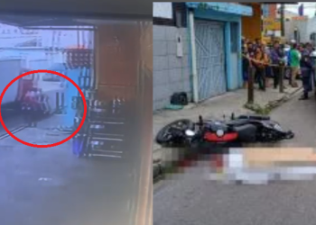 Vídeo mostra caminhão esmagando mulher em acidente de moto em Manaus; marido viu tudo