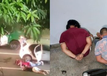 Vídeo: quadrilha do arrastão é surpreendida e presa pela PM em Manaus