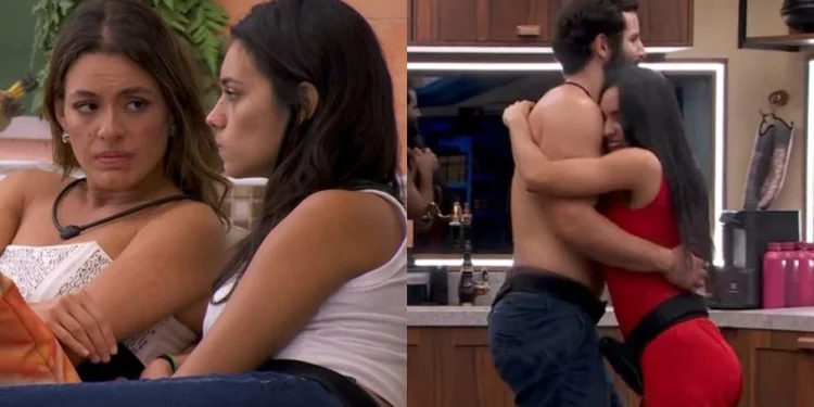 Beatriz e Alane se sentem mal por novo casal no BBB: ‘Cavei minha cova’