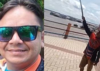 Vídeo: dois suspeitos de matar mototaxista são mortos com direito a foguetório em Parintins 