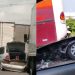 Vídeos: carros ficam embaixo de busão e caminhão após acidentes em Manaus 