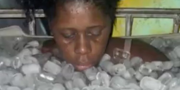 Vídeo: traficantes colocam blindada 12 horas na banheira de gelo: ‘pra não brigar no Morro’
