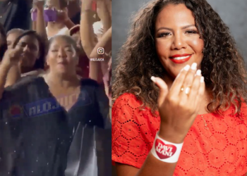 Só no deboche, mãe de Davi aguarda filho no aeroporto e fica chamando pela ex-nora, Mani