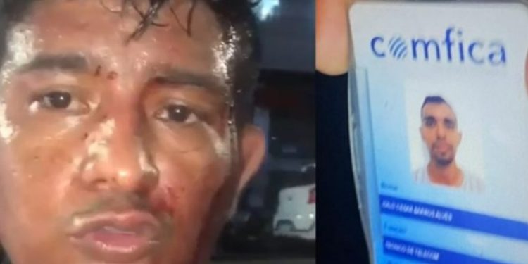 Vídeo: mototaxista e terceirizado da Vivo vão pra porrada em Manaus 