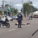 Vídeo: fio solto no poste enrosca e mata motoqueiro em Manaus