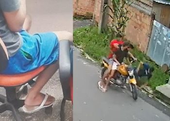 Vídeo: jurado de morte, assaltante que socou estudante se entrega em Manaus