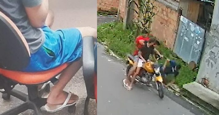 Vídeo: jurado de morte, assaltante que socou estudante se entrega em Manaus