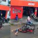 Vídeo: choque entre motos faz motoqueiro dar pirueta no Amazonas
