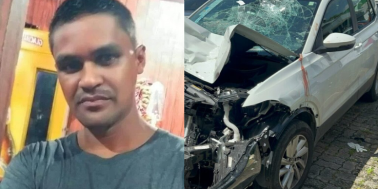 Família de mototaxista morto em viaduto presta últimas homenagens a ele em Manaus