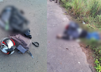 Veja: Motociclistas que iam trabalhar colidem de frente e morrem em acidente na AM-070