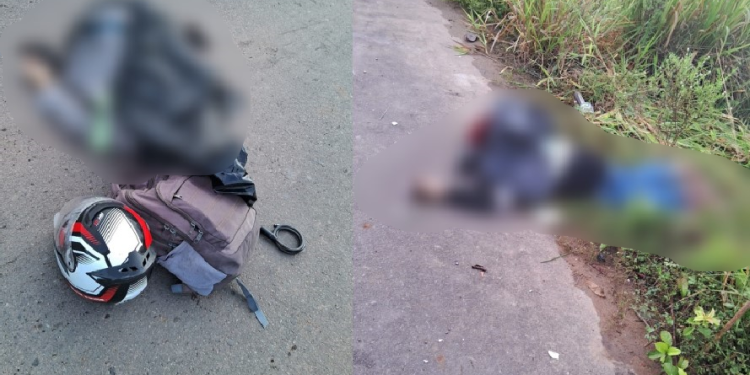 Veja: Motociclistas que iam trabalhar colidem de frente e morrem em acidente na AM-070