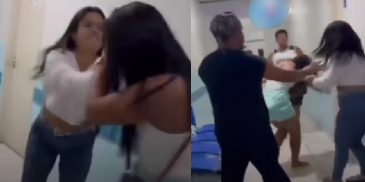 Vídeo: Marido vai à UPA com virose e esposa pega ele com a amante como acompanhante