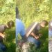 Vídeo: suspeito de roubo apanha de traficantes e chora: ‘cala a boca, capeta’