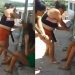 Vídeo: amigas unem forças para dar ripadas em suspeita de furtar celular