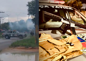 Vídeo: Quadrilha é presa em Manaus com granada, fuzil e coletes quando iam matar rivais