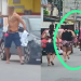 Vídeo: Discussão por causa do banheiro de casa faz parentes saírem na porrada e facada em Manaus