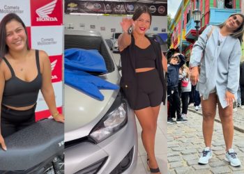 Desde que pegou marido casado, Talarica da Bemol já comprou carro, moto e viajou muito