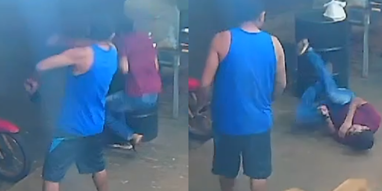 Vídeo: Cliente estressadinho discute com churrasqueiro e tenta matar ele a tiros
