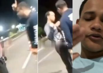 Vídeos: entregador agredido por agente do Detran em Manaus desabafa: ‘isso é certo?’