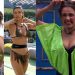 Depois das laranjas e bananas, Beatriz inova e faz 'roupa' com sacos de lixos para a festa; vídeo
