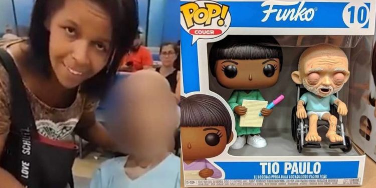 Brinquedo que recria 'Tio Paulo' no banco tentando sacar R$ 17 mil viraliza nas redes sociais