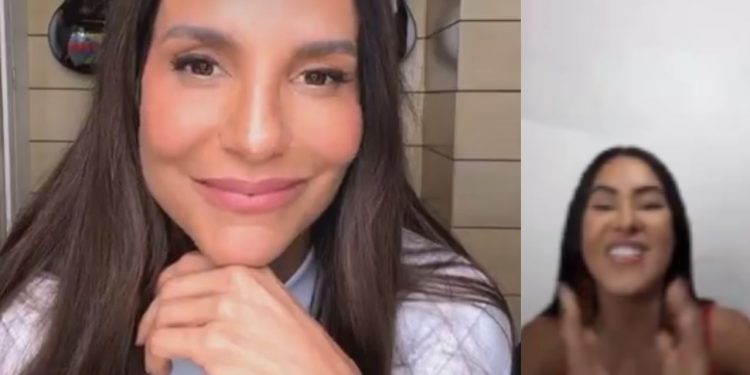 “Vai ser lindo”, diz Ivete para Isabelle ao anunciar Garantido e Caprichoso na abertura de sua turnê