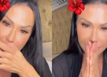 Consciência pesa e Gracyanne cai no choro dizendo estar arrependida, mas nega ter traído Belo