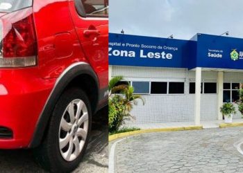 Fatalidade: criança dá entrada no hospital após ser atropelada na rua de casa em Manaus