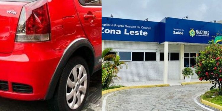 Fatalidade: criança dá entrada no hospital após ser atropelada na rua de casa em Manaus