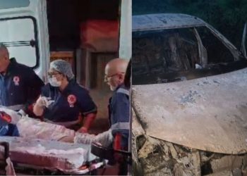 Após um mês internado, morre motorista de aplicativo que foi queimado vivo por assaltantes em Manaus
