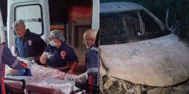 Após um mês internado, morre motorista de aplicativo que foi queimado vivo por assaltantes em Manaus