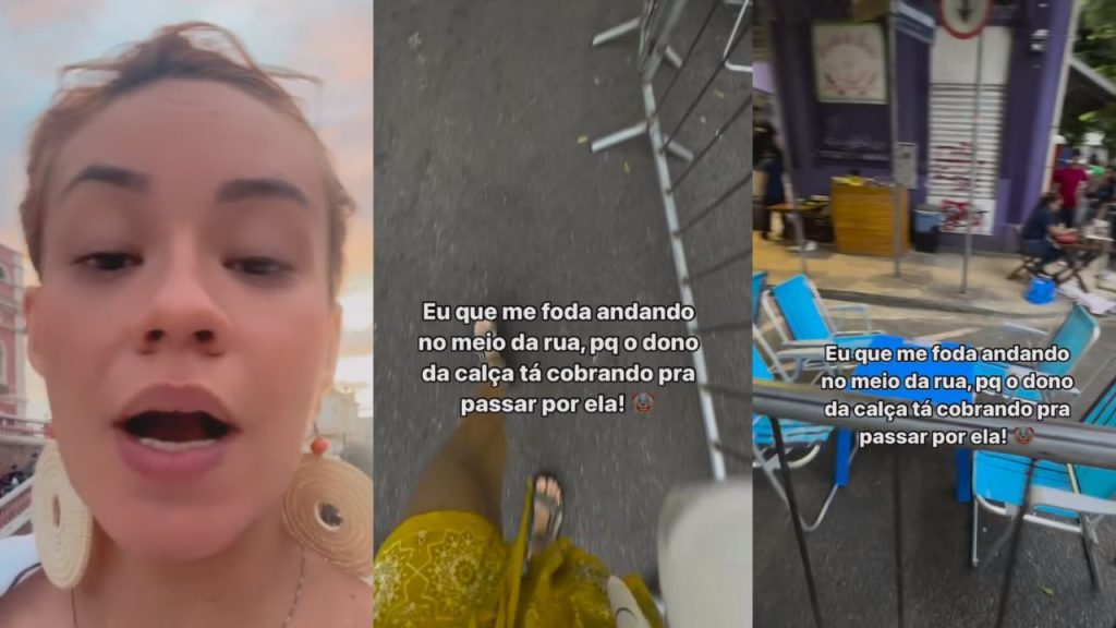 "Absurdamente ridículo": moradora do Centro de Manaus denuncia bares que utilizaram calçada como parte do estabelecimento