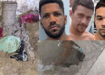 Policiais apelam e pedem ajuda para achar presos que cavaram buraco na cela e fugiram no Amazonas