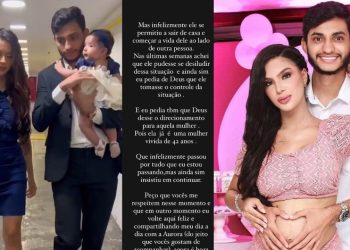 Humorista Leandro Leitte teria largado a esposa para ficar com mulher de 42 anos: "fui mãe solo"