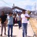 Prefeito vistoria fase final da obra da praça molhada do parque Gigantes da Floresta