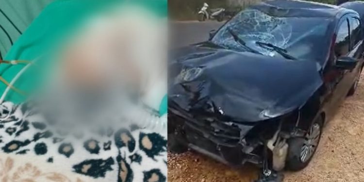 Vídeo: acidente entre moto e carro deixa homem entre a vida e a morte no Amazonas