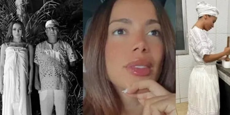 Anitta perde 200 mil seguidores após foto no terreiro de Candomblé: ‘não ligo’