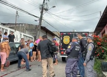 Vídeo: Marcado para morrer, ex-presidiário encontra a morte com três tiros em Manaus