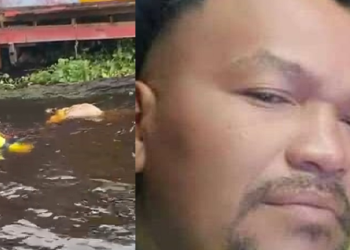 Vídeo: Corpo de homem boia entre embarcações na Zona Sul de Manaus